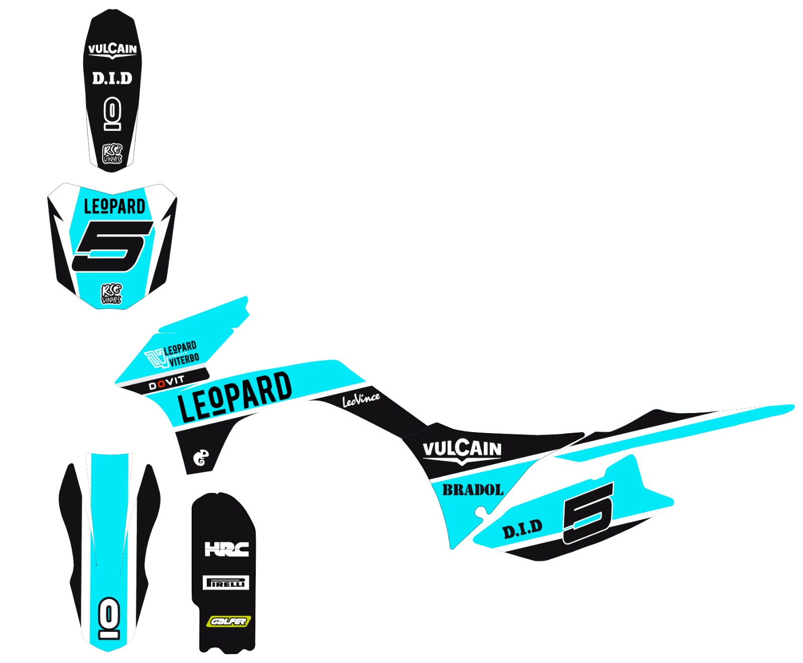 KITS vinilos Pitbikes Minimotos & MX50